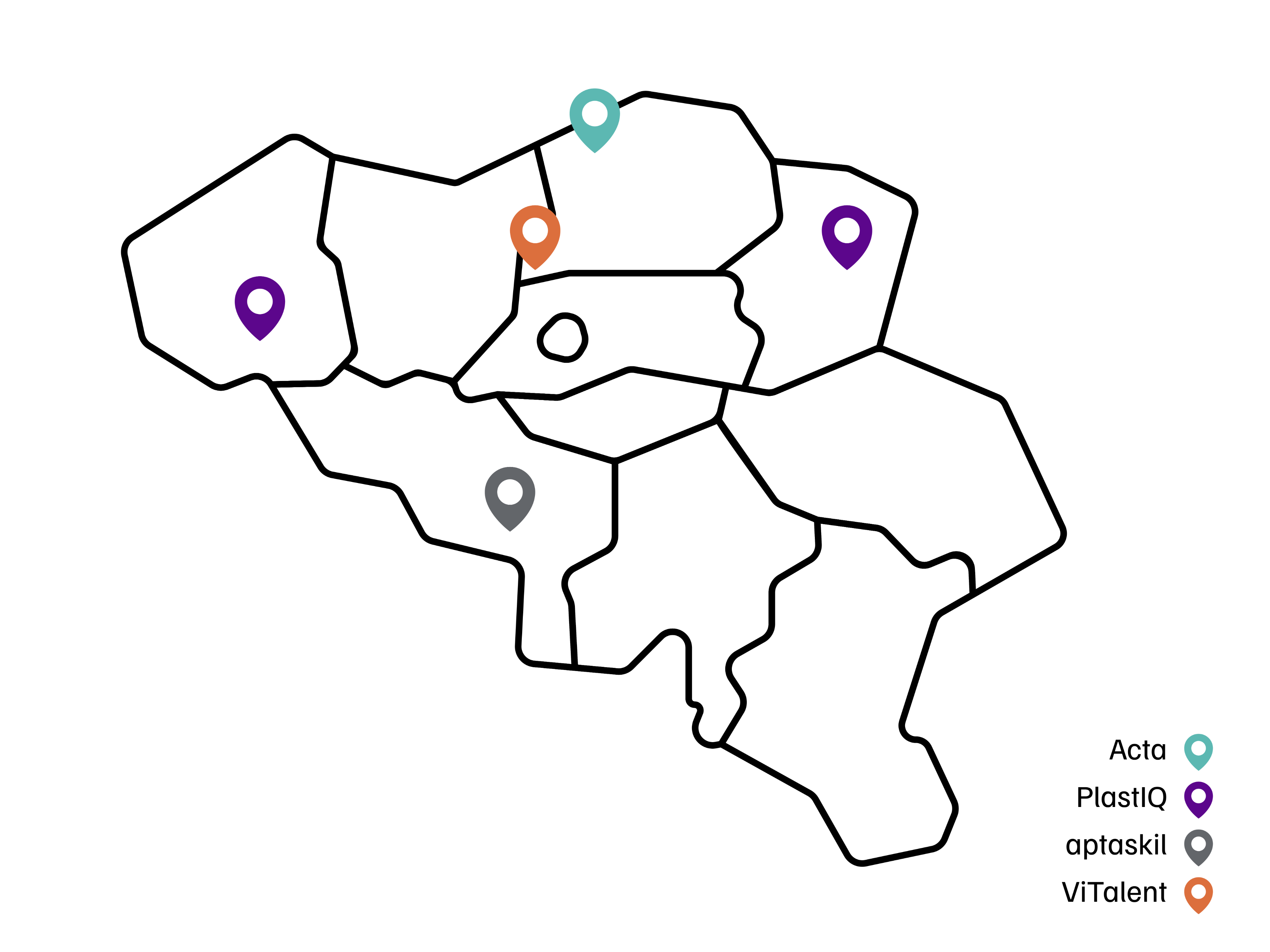 Overzicht van sectorale competentiecentra die opleidingen aanbieden voor de Life Sciences, chemie en kunststofindustrie.